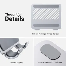 RETRACK 360° Rotating Base, Adjustable Computer Stand, Ergonomic Laptop Riser, Aluminium 360° Rotating Base, Adjustable Computer Stand, Ergonomic Laptop Riser, Aluminium Laptop Stand image 2