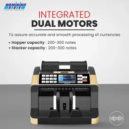 NAMIBIND Banko 22 Premium Quality Mix Note Value & Fake Note Detection with Tripe Display Note Counting Machine image 2