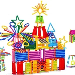 230 Colorful Building Blocks Set Educational Building Smart City Blocks for Kids-image-27