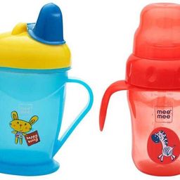 meemee Easy Grip Sipper Cup with Twin Handle, Spout and Straw Sipper Cup-picture-36