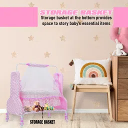 LUXURY New Born Baby Swing Cradle for 0-13 Months Baby Boys and Girls-16