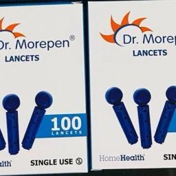 Dr. Morepen Round pack of 200 Glucometer Lancets-25