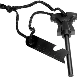 Fire Starter Magnesium Flint Kit Waterproof Outdoor Camping Living Survival Tool Flintsteel & Magnesium Fire Starter Striker Included-37