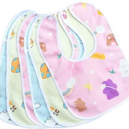 Baby Button Bibs Apron for Waterproof3396-image-33