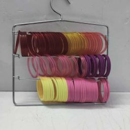 3 Layer Metal Premium Stainless Steel For Storage Capacity Of 400 Bangles Jewellery Organizer-image-59