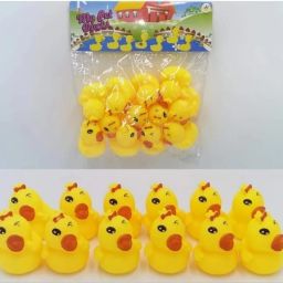 Baby bath chu chu duck toys 12 piss set swimming toys Rattle-7