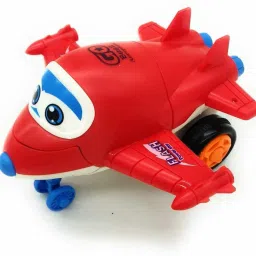 Unbreakable Bright Color Mini Racing Converting Plane to Robot Friction Plane-30
