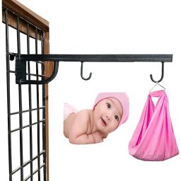 Baby Swing Cradle Hanger, New Born Babies Swing Cradle Hanger to 0 to 5 Years Capacity up to 30kg Window cradle long-image-27