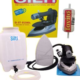 ES300L Premium high pressure steam iron box with teflon shoes and 4 ltr tank 1600 W Steam Iron-image-8