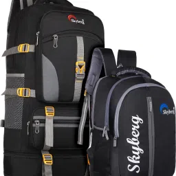 Large 60 L Laptop Backpack 60L Rucksack with 30L Backpack - Curve Water-Resistant Hiking & Travel (Unisex)-image-49