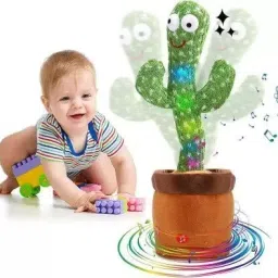 Dancing Cactus Toy Talking Game 120 SongsRecord,Repeat Decor for Kids & Adult-image-67