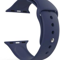 Senix Soft Silicone Sport Strap band for iWatch 42mm/44mm Watch Series 1/2/3/4/5/6 & SE 42 mm Silicone Watch Strap-image-40