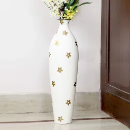 Flower Vase for Home and Office Decoration (25 x 7) Iron Vase-image-9