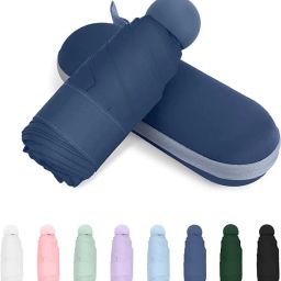 umbrella for women,Travel Umbrella - Mini Folding Compact with Case Umbrella-image-16