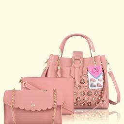 Women Pink Messenger Bag - Extra Spacious-68