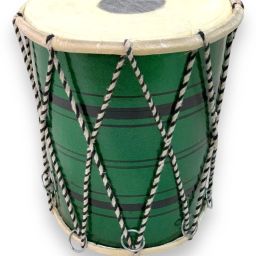 Baby Dholak / 8in Rope and Ring dholki for kids (Green colour) Rope & Rings Dholak-image-59