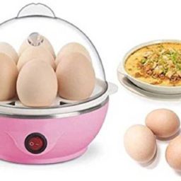 Electric 7 Egg Boiler Cooker Electric 14 Egg Boiler Cooker 11101 Egg Cooker (Pink, 14 Eggs) Egg Cooker-25