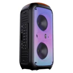 boAt Party Pal 300 120W Bluetooth Party Speaker with Mic (Bass & Treble EQs, Mono Channel, Premium Black)-1