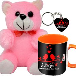 Mug, Soft Toy, Keychain Gift Set-21