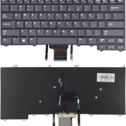 WEFLY Backlit Keyboard with Pointer Compatible For Dell 14 7000 E7440 E7240 E7420 Laptop Keyboard Replacement Key-picture-27