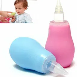 Nose Mucus Cleaner Snot Sucker Pump - Multicolor ( pack Of 2 ) Manual Nasal Aspirator-12