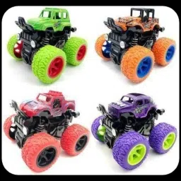 new_Friction Powered Monster Trucks Car Toy Set ( Pack of 4 )-image-57