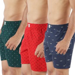 Pack of 3 Printed Men Boxer-image-48