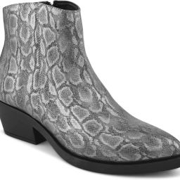 San Frissco Women Textured Block Heel Boots Boots For Women-image-2