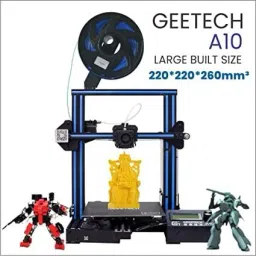 A10 Pro Upgraded new Version 3D Printer | Control Mother Board, LCD and frame | Low Noise during Printing | Quick to Assemble DIY kit for 1.75mm PLA | build volume as 220*220*260mm 3D Printer-34
