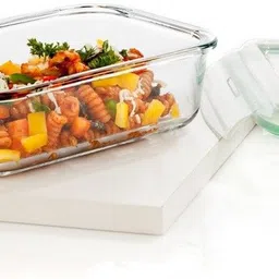 signoraware Leakproof Glass Lunch Box Microwave Safe Food Container For Fridge Office 1 Containers Lunch Box-picture-21