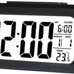 Digital Black Clock-2