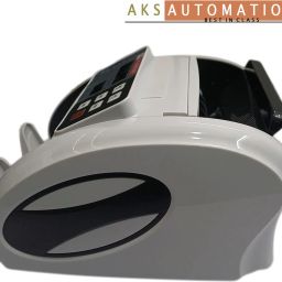 AKS AUTOMATION OVAL-LED Cash Counting Machine With Fake Note Detector Note Counting Machine image 3
