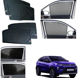 Side Window Sun Shade For Tata Nexon-14