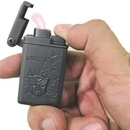 genz Transformer Look Edition Red Jet Flame Lighter Refillable Fuel gas System FIRST QUALITY FROM TARGET PLUS Pocket Lighter image 4