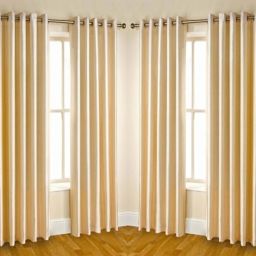 213.4 cm (7 ft) Polyester Semi Transparent Door Curtain (Pack Of 4)-image-58