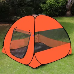 Multi-Purpose Tent House Foldable Orange Patterns Popup Kids-image-18