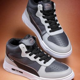 Casual Sneaker Shoes For Men|| Soft Cushioned Insole || Boston-11 High Tops For Men-image-100