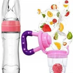 Baby Squeezy Food Grade Silicone Bottle Feeder for Baby Feeding Teether and Feeder Teether and Feeder Teether and Feeder-16