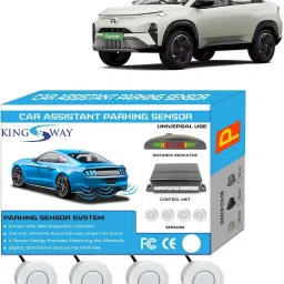 White Reverse Parking Sensors for Curvv EV 2024 Onwards White Reverse Parking Sensors for Curvv EV 2024 Onwards Parking Sensor-26