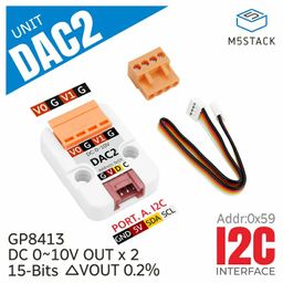 M5Stack DAC 2 I2C Unit (GP8143) image 5