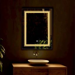 15 x 21- Cone Cut Led Bathroom Mirror-image-5