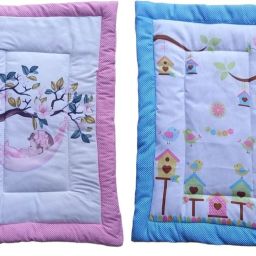 New Born Baby Mattress, Godadi, Baby Bed Mattress ,Multicolor, Set Of 2-25
