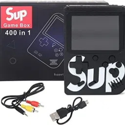 TECHEL SUP GAME SMALL 400 in 1 Retro Remote Control HJK24 500 GB with Multi - Textonly null values allowedUsed For: ID, Title image 2