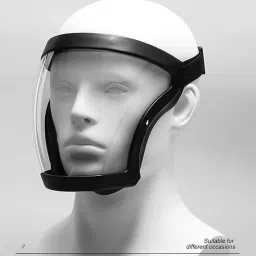 Face Shields FACE MASK Transparent Full Face Shield Transparent face mask Personal Protective Equip/PPE BlowtorchSafety Goggle-image-75