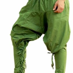 Solid Cotton Men Harem Pants-image-76