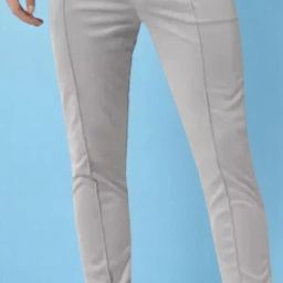 Men Solid Grey Track Pants-image-99