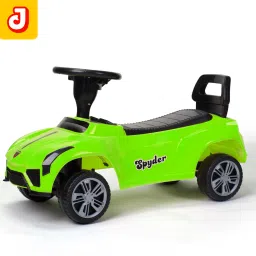 Dash Manual Ride-On Car for Kids (1-5 Years) with Lights, Music & Horn Car Non Battery Operated Ride On-image-57