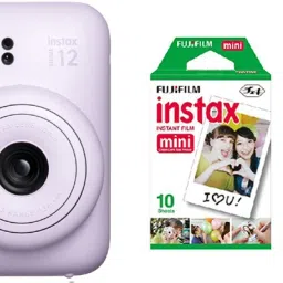 FUJIFILM Instax mini 12 Lilac Purple Instant Film Camera with 10X2 Pack of Instant Film Instant Camera-picture-6