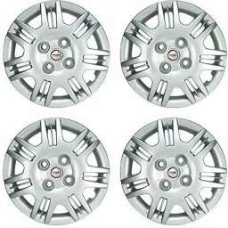 HYUNDAI SANTRO XING 13 INCH SET OF 4 SILVER WHEEL COVER CAP Wheel Cover For HYUNDAI Santro Xing-image-29