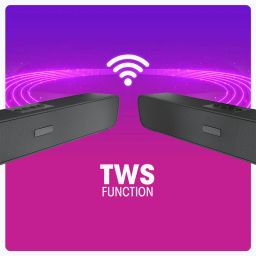 TX -FLO E91 Mini 16W Soundbar Supporting LED Display, 16 W Bluetooth Laptop/Desktop Speaker image 5